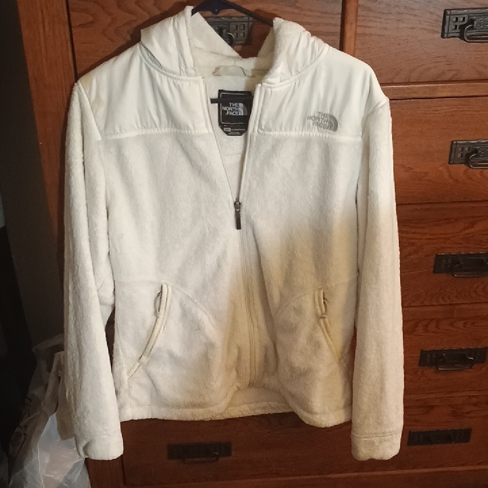 The North Face White Fleece Jacket